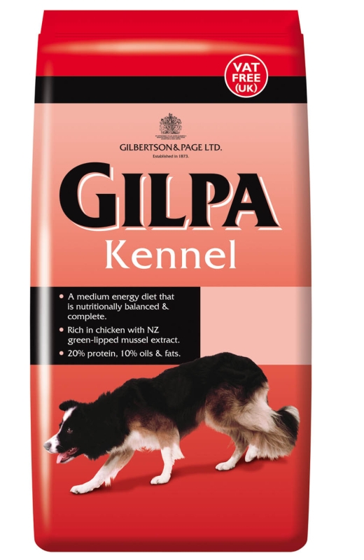 15 kg Gilpa Kennel - voksenfoder med kylling