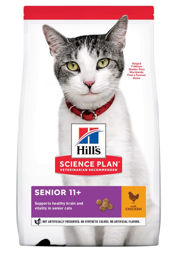 Hill's Science Plan™ Feline Senior 11+. Chicken.
