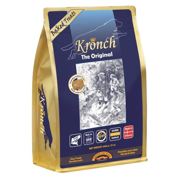 Kronch The Original - 100% Lakse Godbidder til hund
